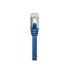 Monoprice Cat7 Shielded Patch Cable, 2 ft.Blue 13657